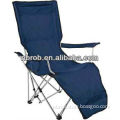 folding camping chair with footrest